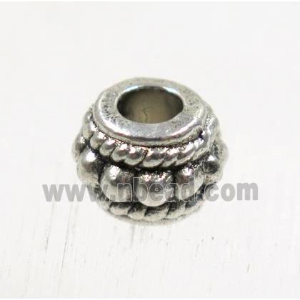 tibetan silver zinc beads, non-nickel