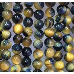 round fancy tiger eye stone beads, approx 12mm dia