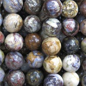 round Pietersite Jasper beads, approx 10mm dia