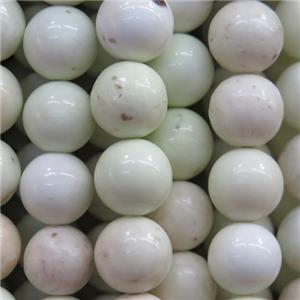 round Australian Lemon Jasper Beads, approx 10mm dia