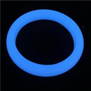 noctilucent stone bangle, approx 8mm wide, 60mm dia