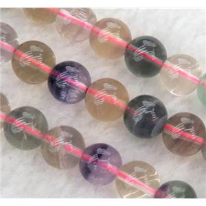 round Fluorite beads, approx 8mm dia