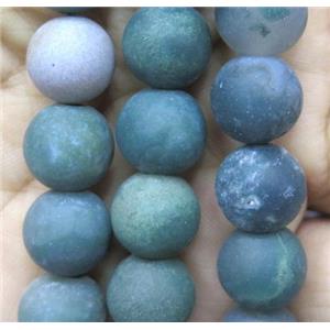 matte round Indian Agate Beads, approx 4mm dia