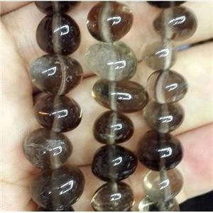 smoky quartz bead chips, approx 8-12mm