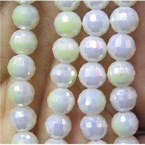 chinese crystal bead, faceted round, approx 6mm dia, 98pcs per st