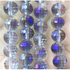 chinese crystal bead, faceted round, approx 10mm dia, 70pcs per st