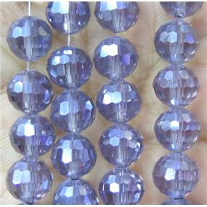 chinese crystal bead, faceted round, approx 10mm dia, 70pcs per st