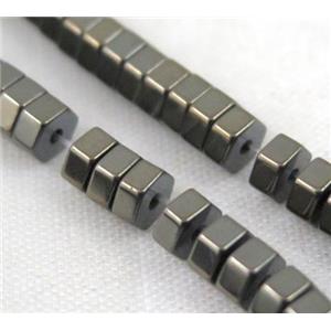 hematite beads, approx 3x2mm