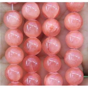 jade bead, round, stabile, approx 6mm dia, 63pcs per st