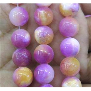 jade bead, round, stabile, approx 10mm dia, 38pcs per st