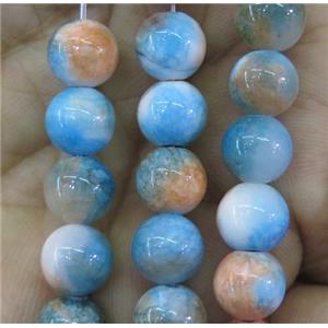 jade bead, round, stabile, approx 12mm dia, 32pcs per st