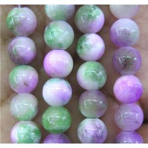 jade bead, round, stabile, approx 10mm dia, 38pcs per st