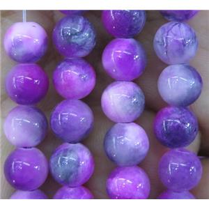 jade bead, round, stabile, approx 10mm dia, 38pcs per st