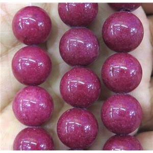 jade bead, round, stabile, approx 12mm dia, 32pcs per st