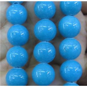 jade bead, round, stabile, approx 4mm dia, 98pcs per st