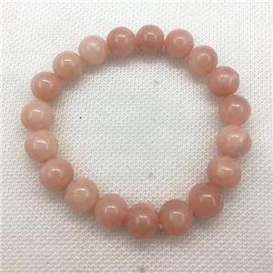 Stretch Jade bracelet, dye, approx 14mm dia, 15pcs per st