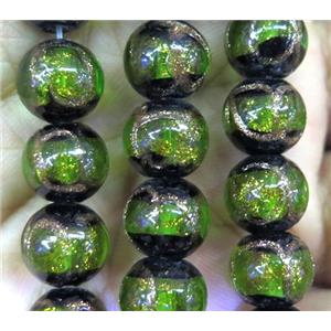 lampwork bead, barrel, approx 10mm dia