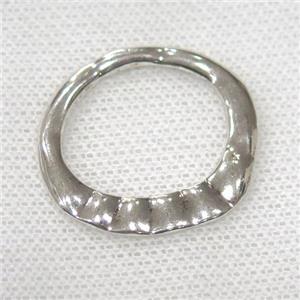 tibetan silver Zinc Ring connector, approx 28-31mm