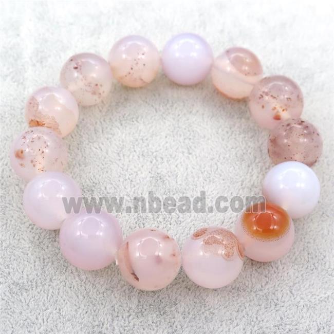 natural agate bracelet bracelet, stretchy