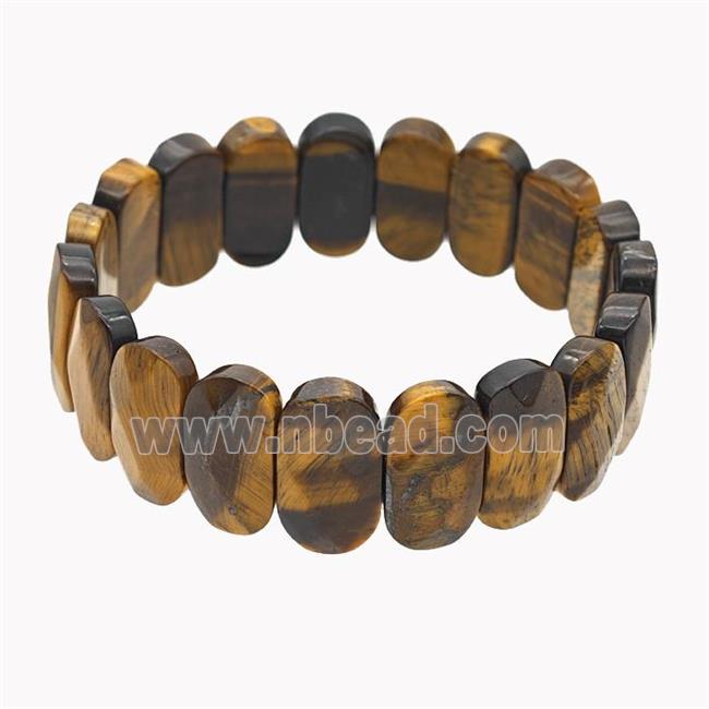 Tiger Eye Stone Bracelet Stretchy