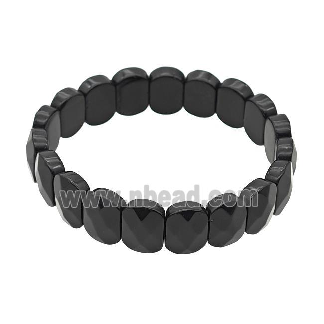 Black Obsidian Bracelet Stretchy