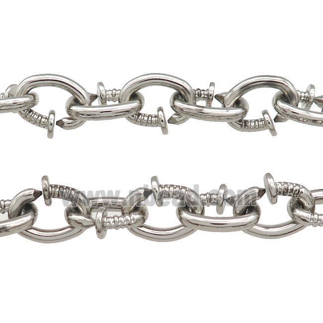 Alloy Chain Platinum Plated