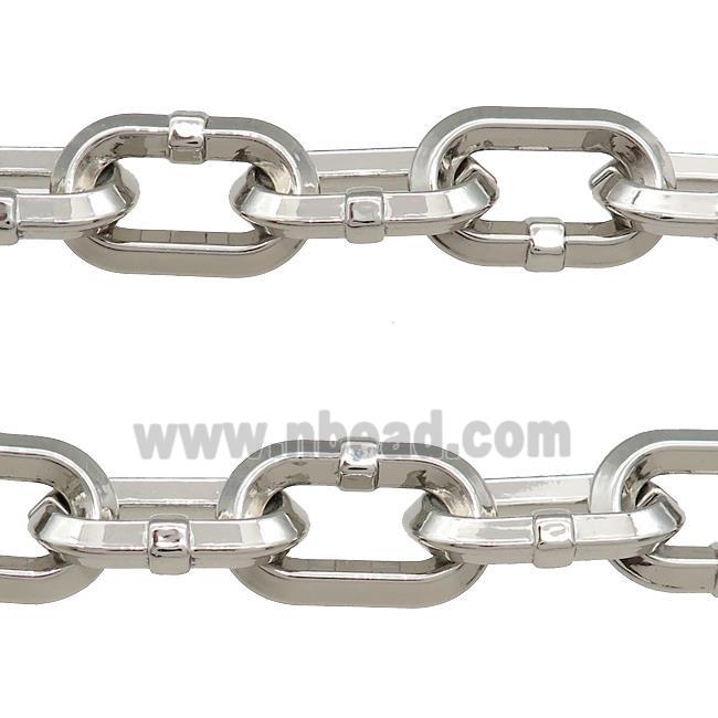 Alloy Chain Platinum Plated