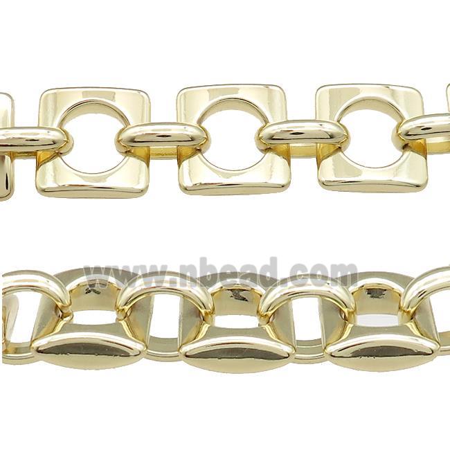 Alloy Chain Gold Plated