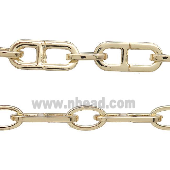 Alloy Chain Gold Plated