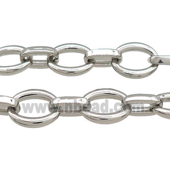 Alloy Chain Platinum Plated