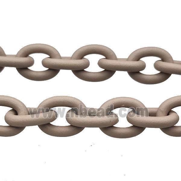 Aluminium Chain Gray Painted