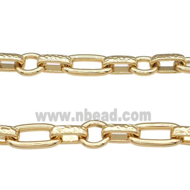 Copper Chain Gold Plated