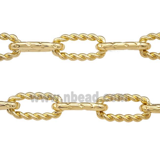 Copper Chain Gold Plated