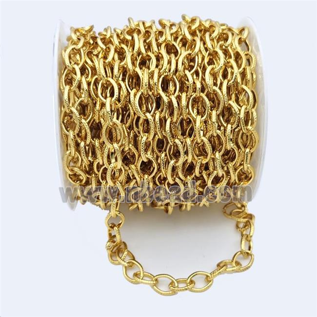 Iron Chain Gold Plated