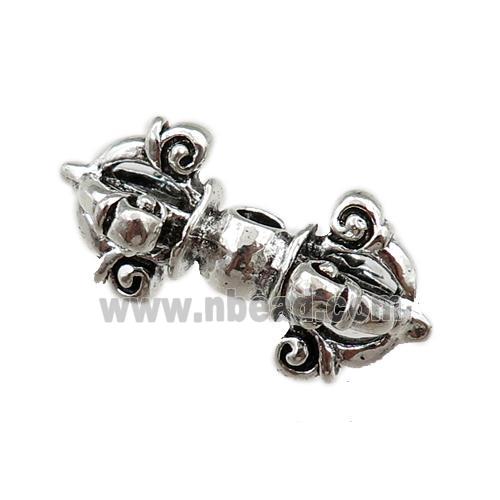 tibetan dorjee charm zinc beads