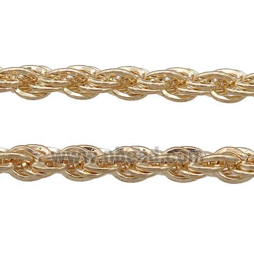 Iron Chain, gold plated