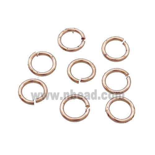 Copper Jump Ring Unfade Rose Gold