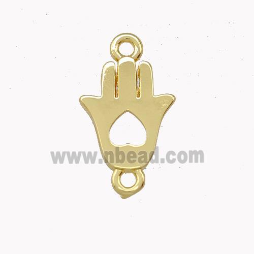 Copper Hand Connector Gold Plated