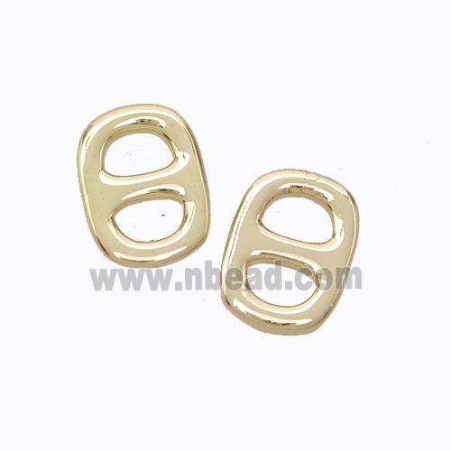 Copper 8 Connector Gold Plated