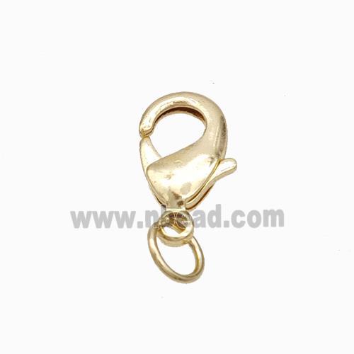 Copper Lobster Clasp Lt.Gold Plated