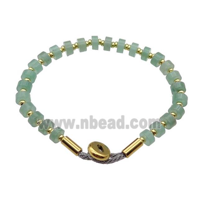 Stainless Steel CordEnd Clasp gold plated