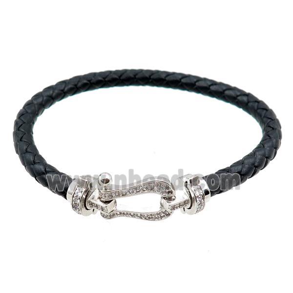 PU leather bracelets