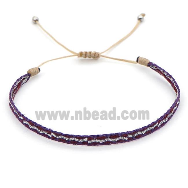 nepal style Handmade braid Bracelet, adjustable