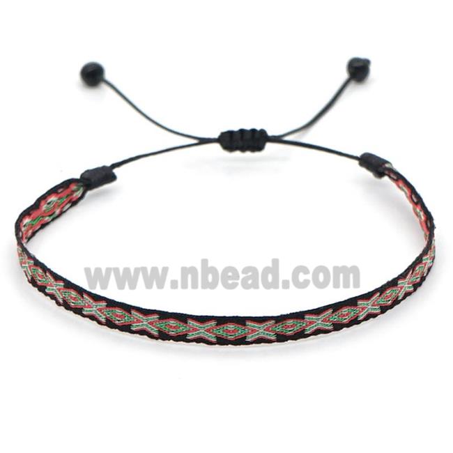 nepal style Handmade braid Bracelet, adjustable