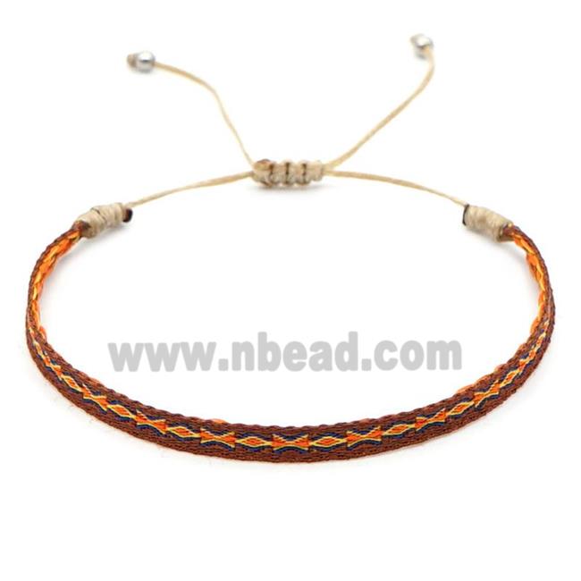 nepal style Handmade braid Bracelet, adjustable