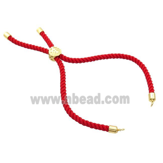 Red Nylon Bracelet Cord