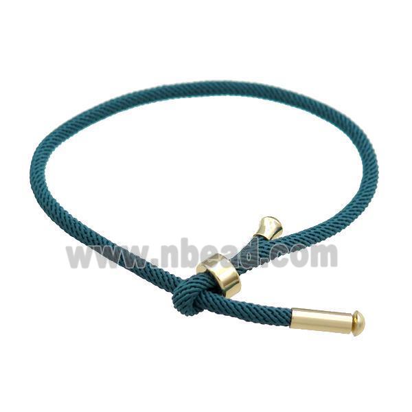 Nylon Bracelet Adjustable InkBlue