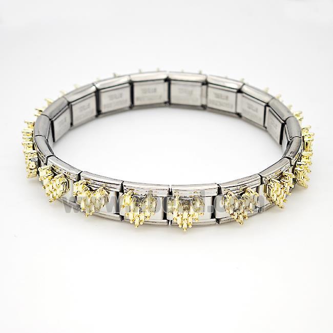 Stainless Steel Module Bracelet