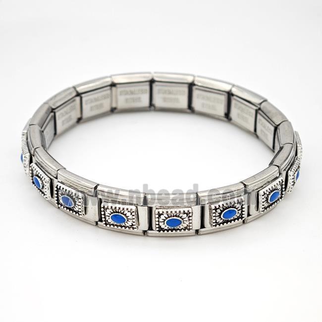 Stainless Steel Module Bracelet Eye