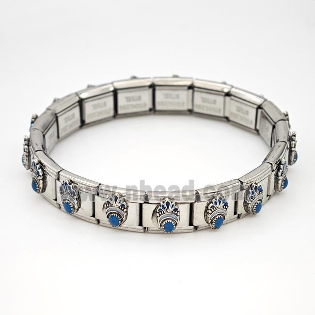 Stainless Steel Module Bracelet